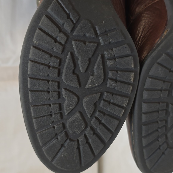 BOC Born Mid Slouchy Pull ON Brown Leather Size 9.5 Womens - Picture 9 of 14